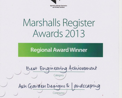 2013 Regional Award Winner, Best Permeable Driveway